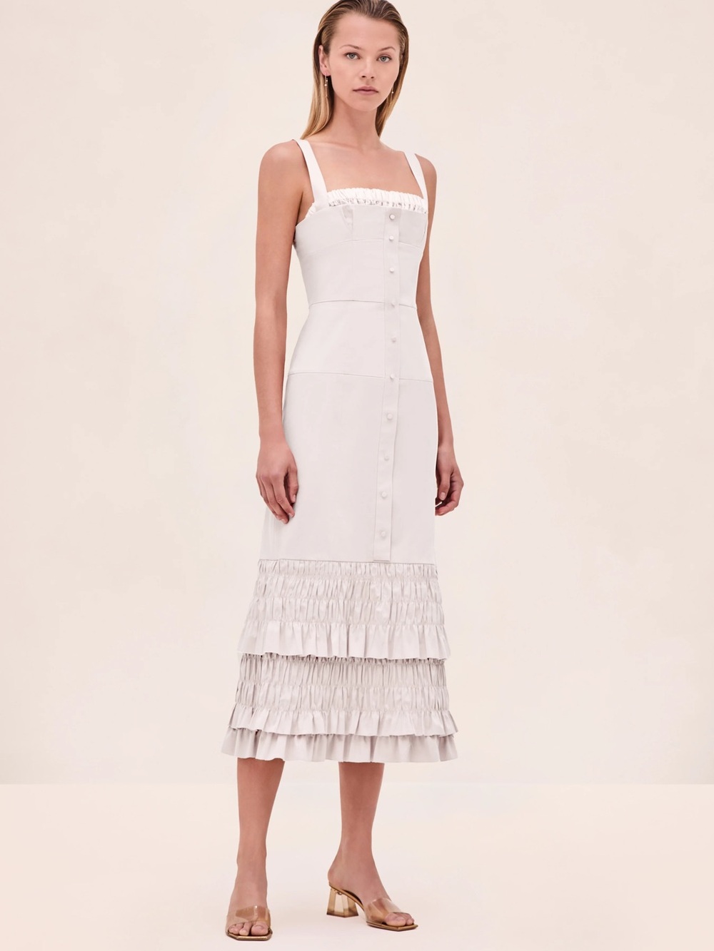 Alexis Atalya Dress in White
